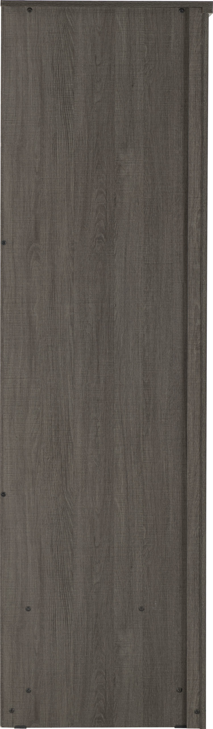 Lisbon 2 Door Wardrobe - Black Wood Grain