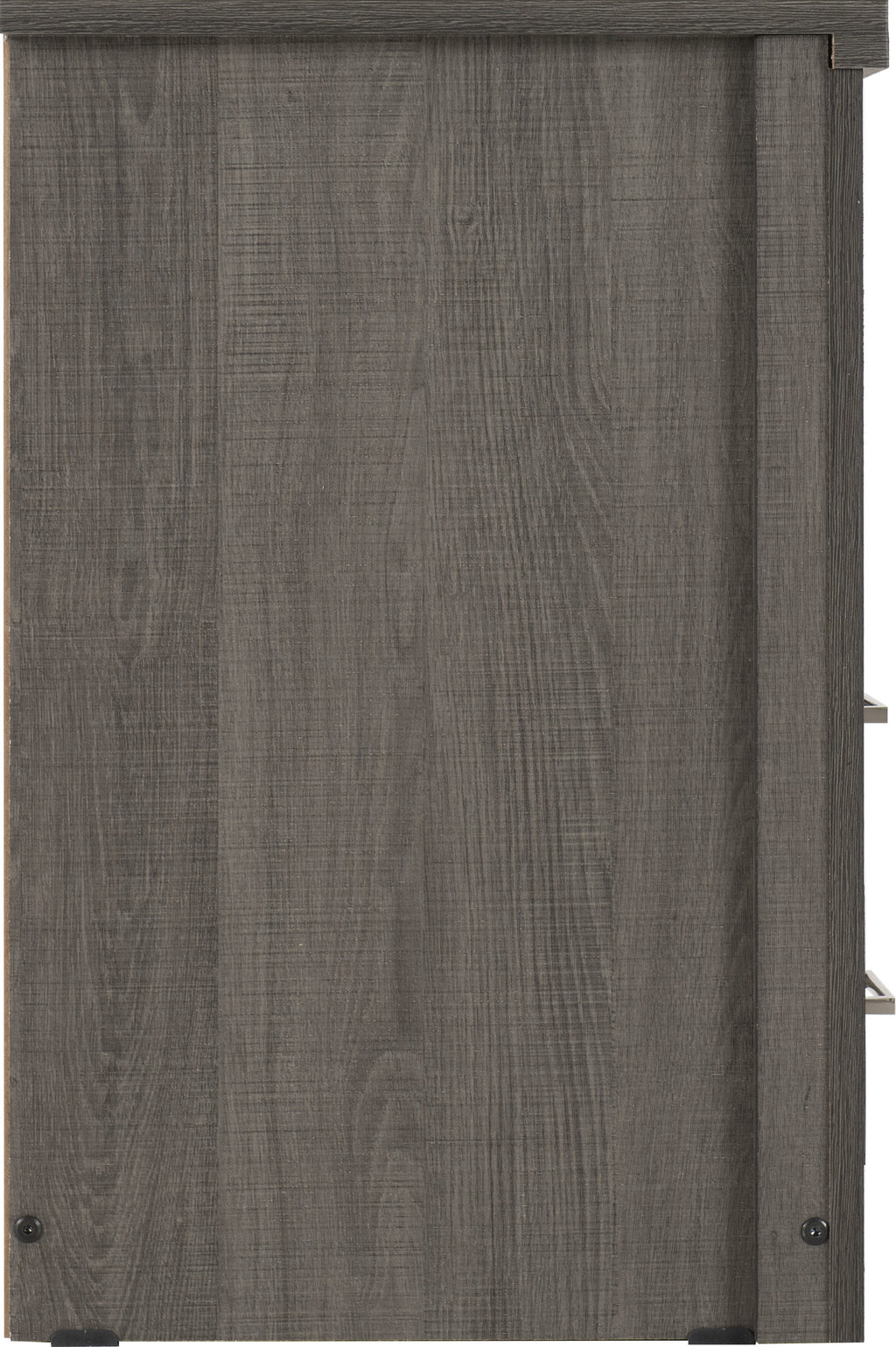 Lisbon 2 Drawer Bedside - Black Wood Grain