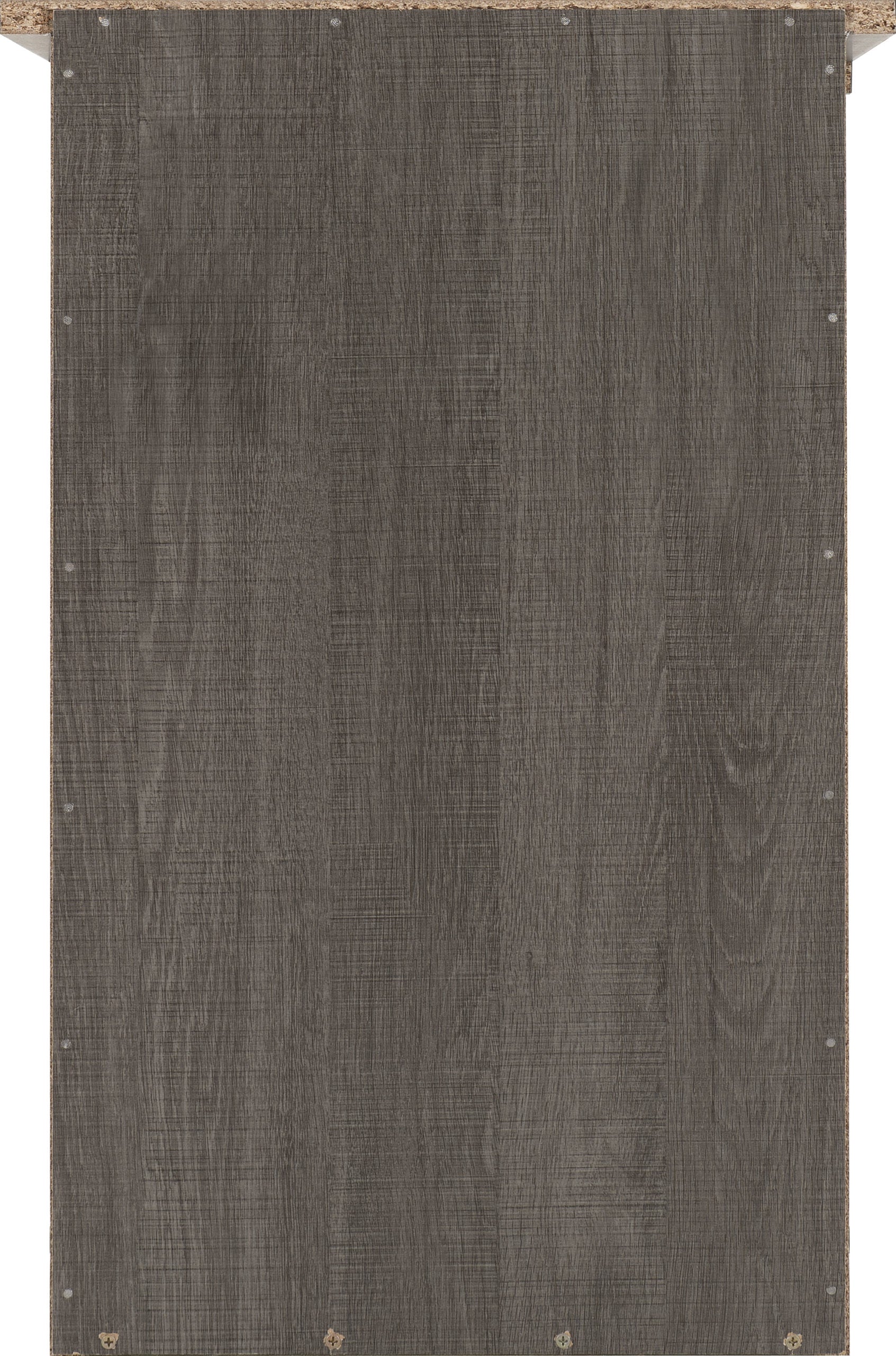 Lisbon 2 Drawer Bedside - Black Wood Grain