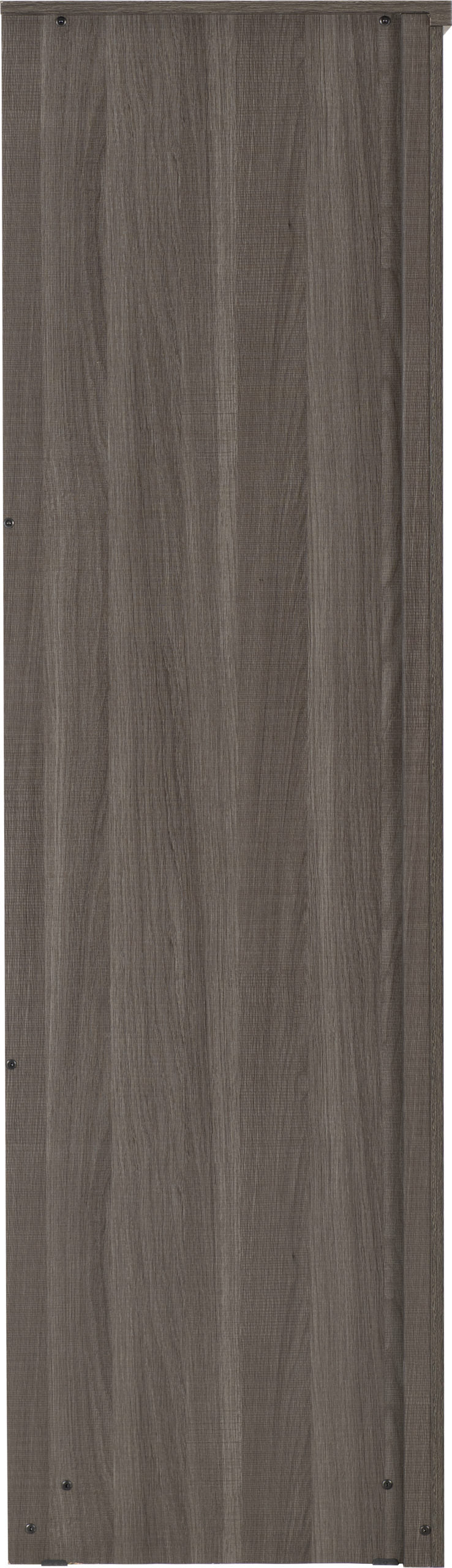 Lisbon 4 Door Wardrobe - Black Wood Grain