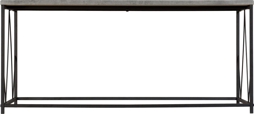 Athens Rectangular Coffee Table - Concrete Effect