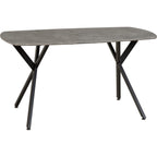 Athens Rectangular Dining Table - Concrete Effect