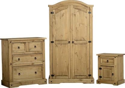 Corona Trio Set - Distressed Waxed Pine