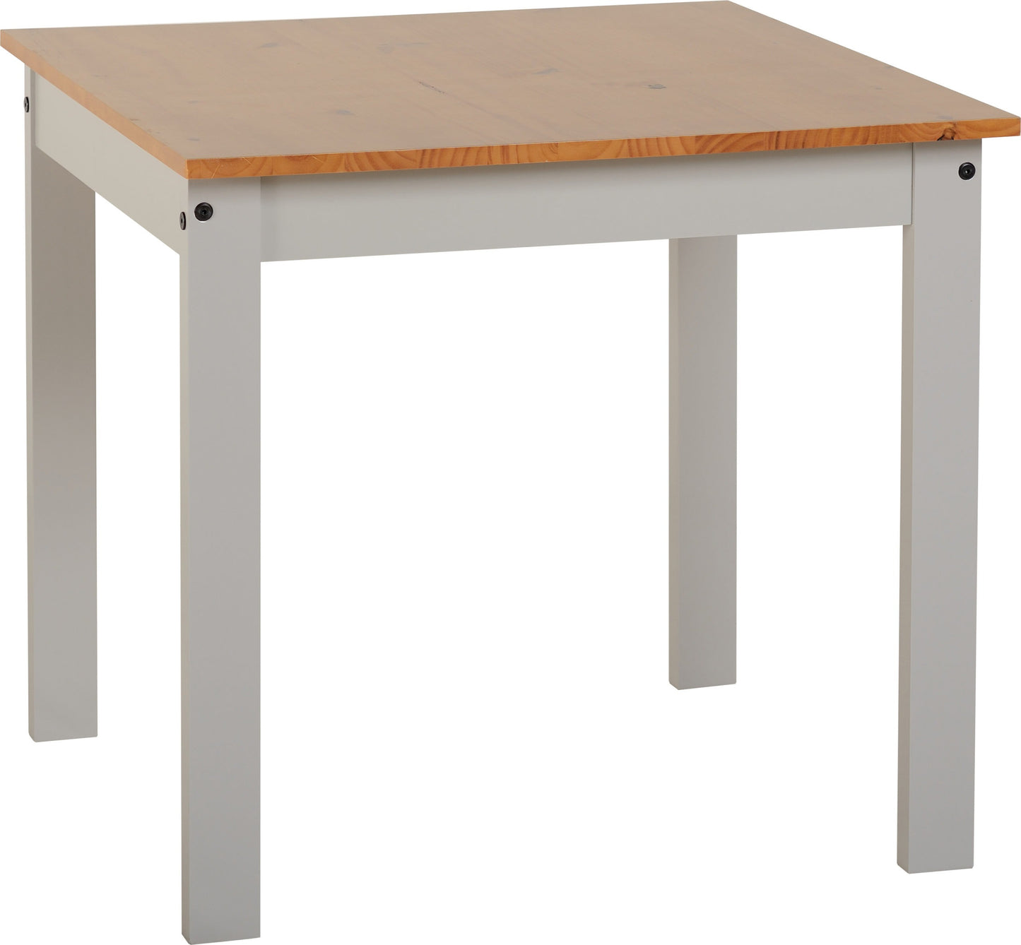 Ludlow 1+2 Dining Set - Light Grey/Oak Effect