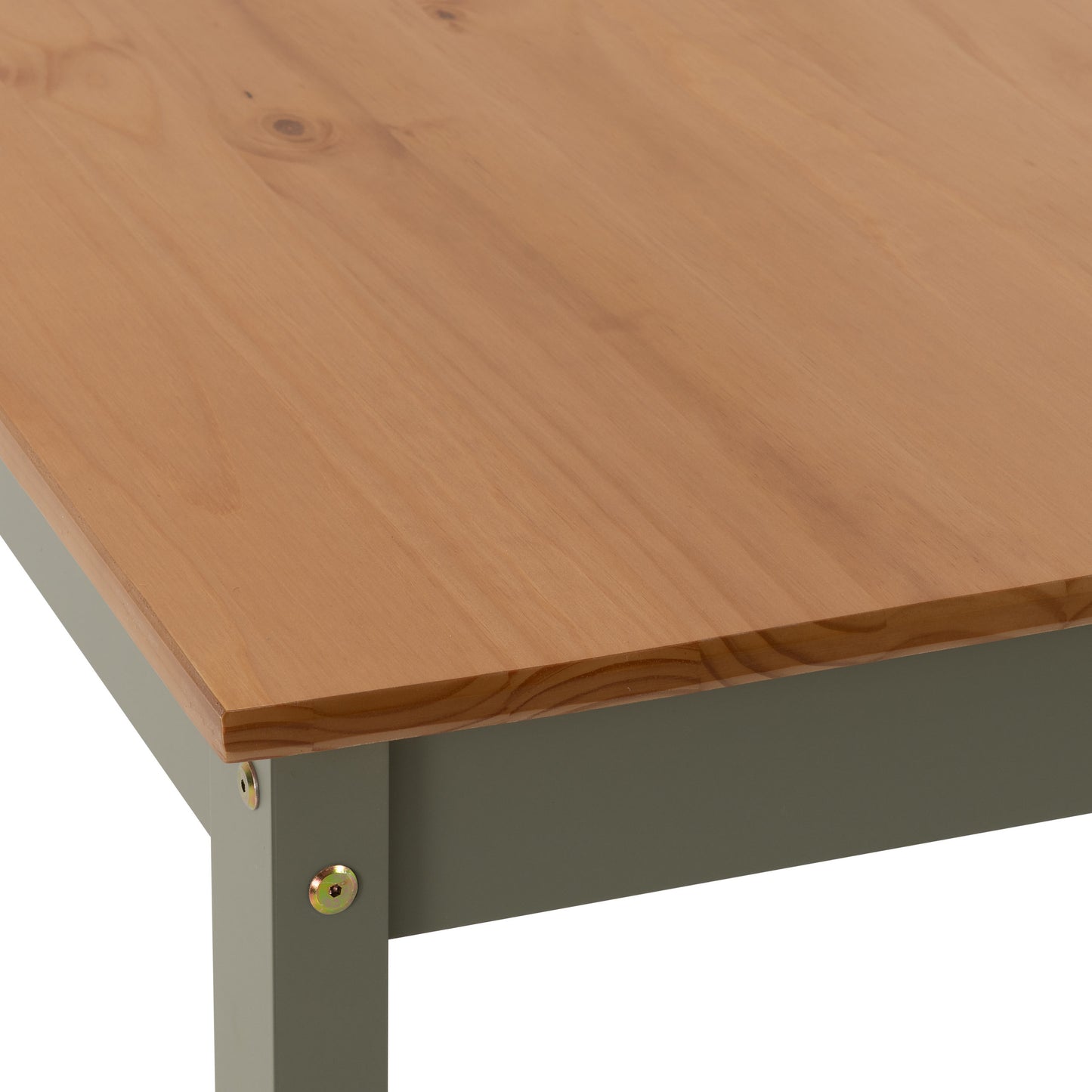 Ludlow 1+4 Dining Set - Green/Oak Effect