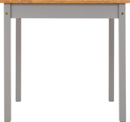 Ludlow 1+4 Dining Set - Grey Slate/Oak Effect