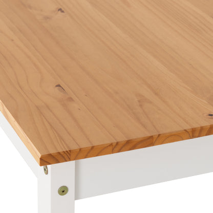 Ludlow 1+6 Dining Set - White/Oak Effect