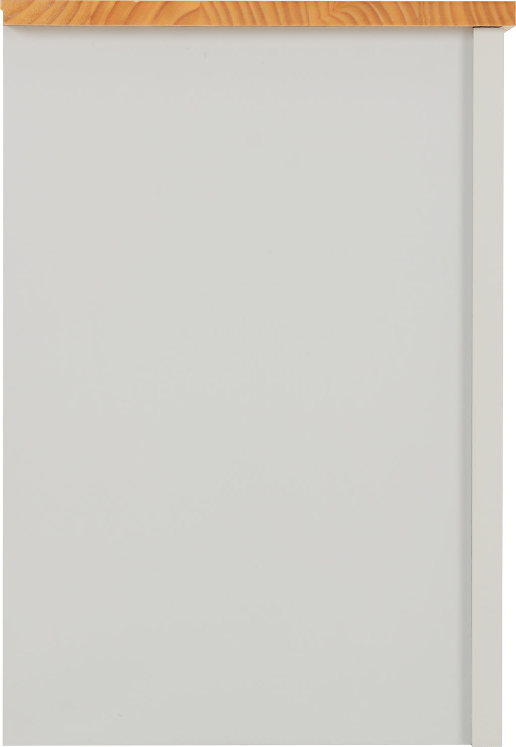 Ludlow Bedside - Grey/Oak Effect