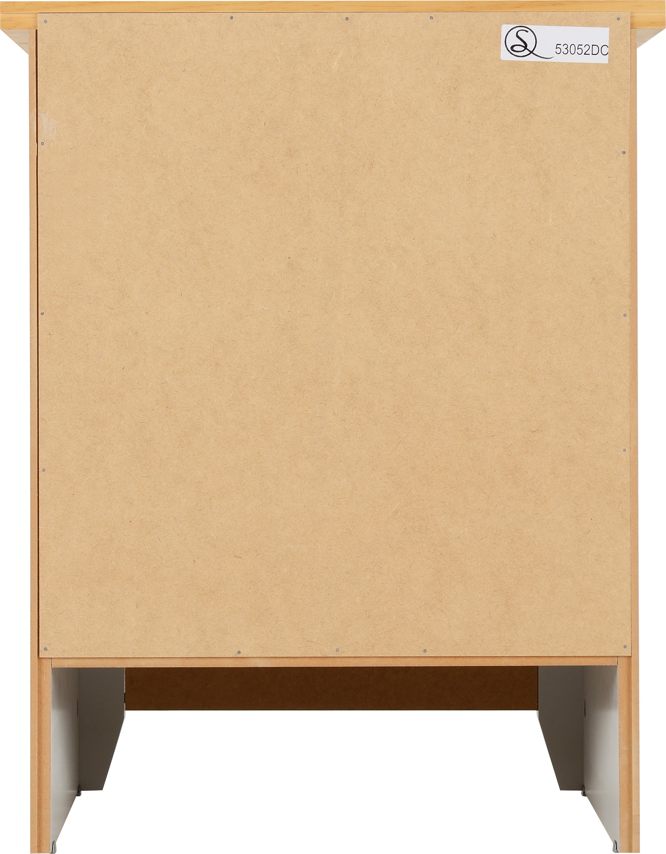 Ludlow Bedside - Grey/Oak Effect