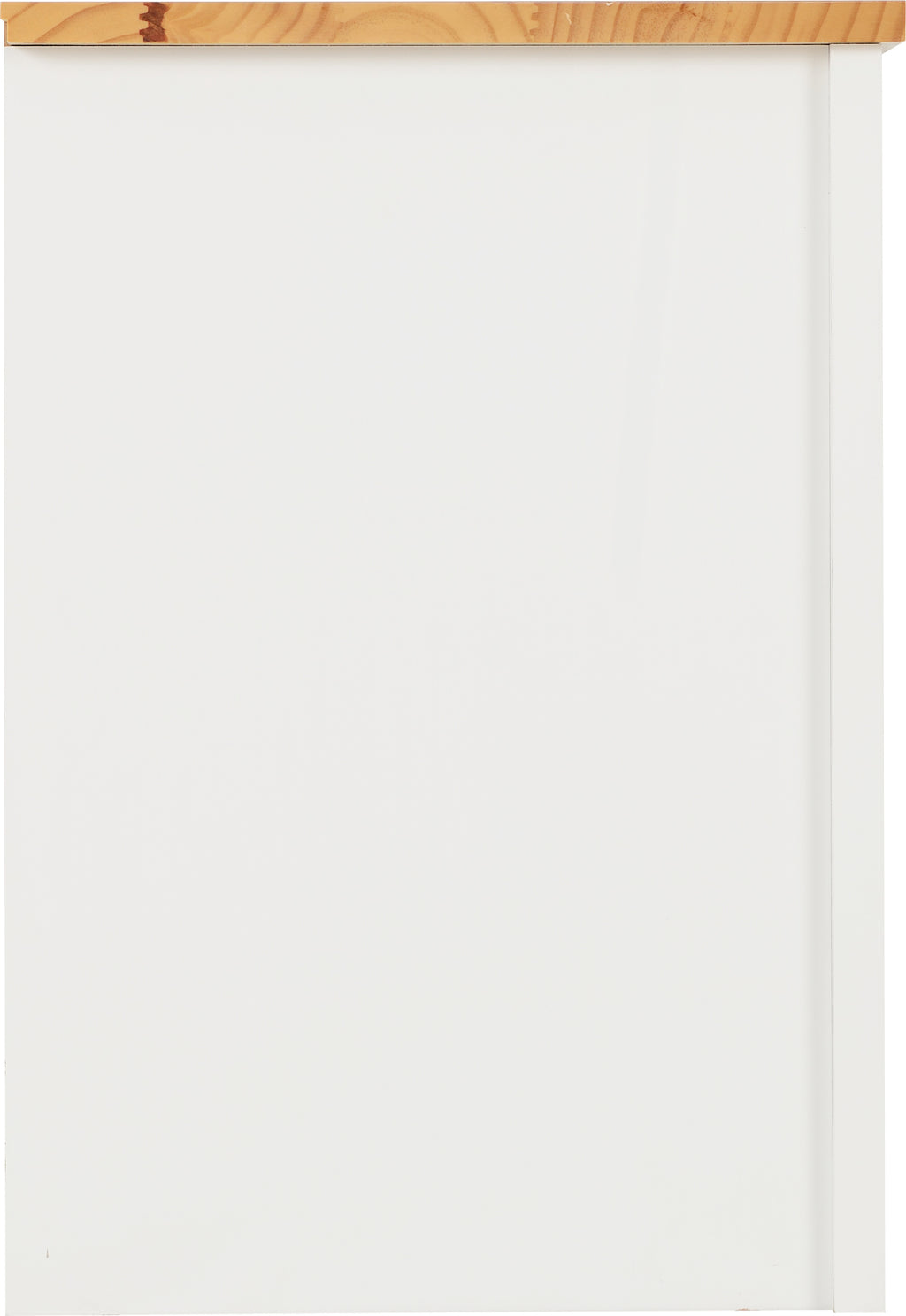 Ludlow Bedside - White/Oak Effect