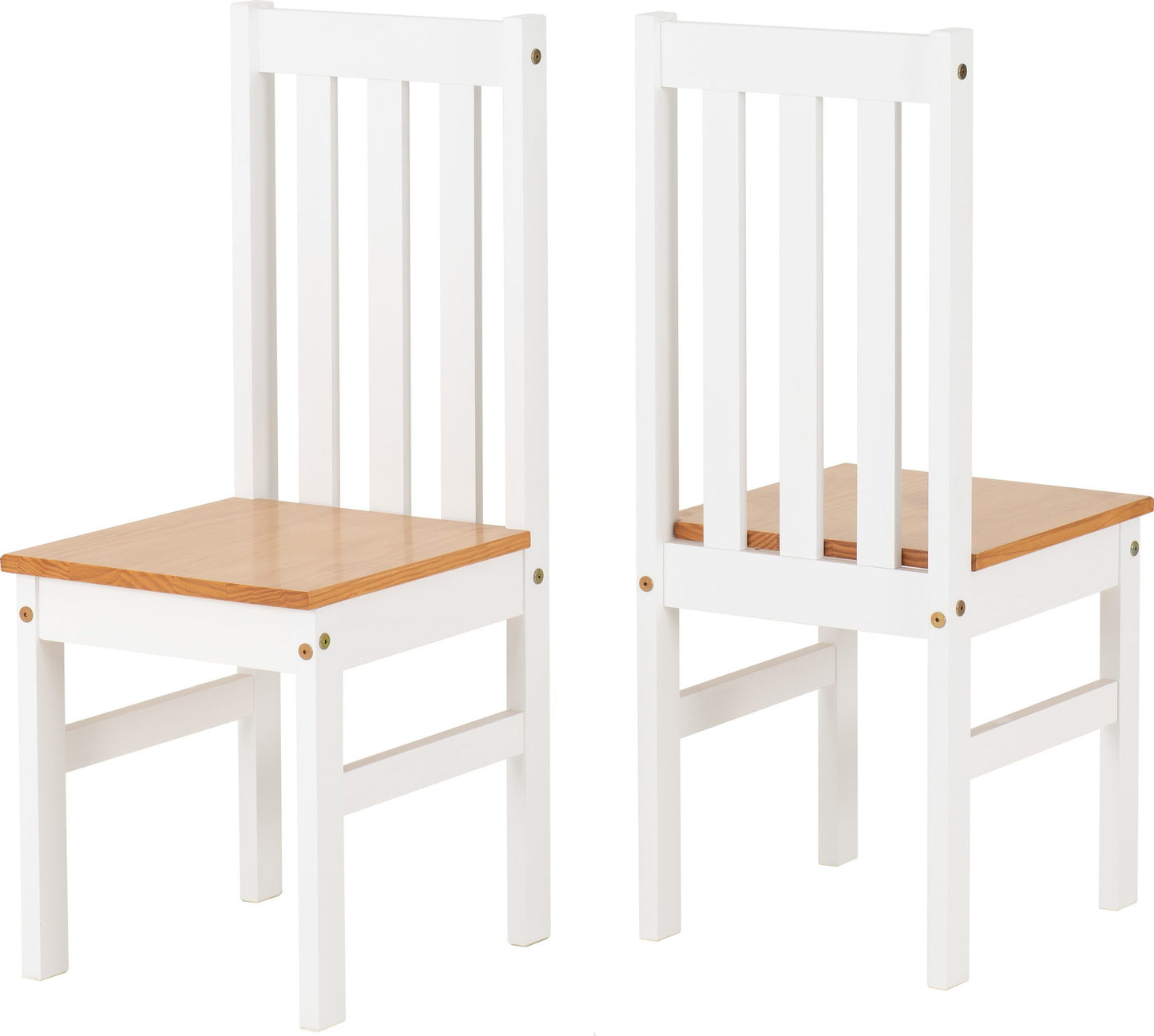Ludlow 1+6 Dining Set - White/Oak Effect