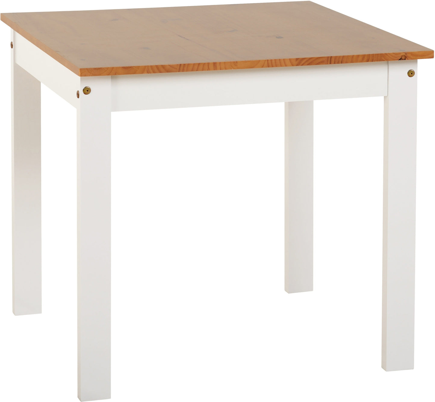 Ludlow 1+2 Dining Set - White/Oak Effect