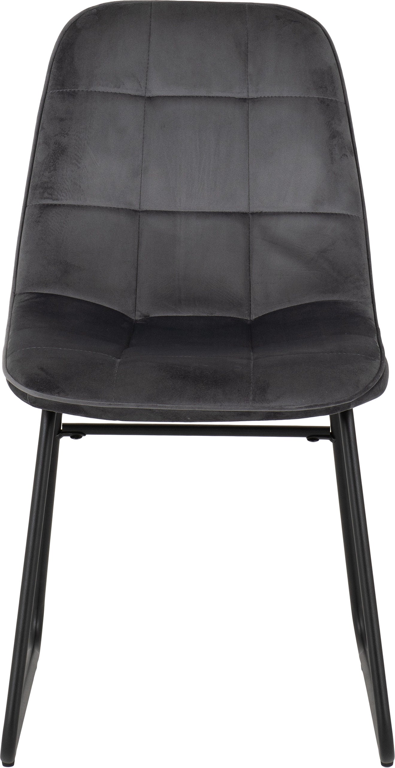 Athens Rect & Lukas Dining Set (X4 Chairs) - Medium Oak Effect/Grey Velvet