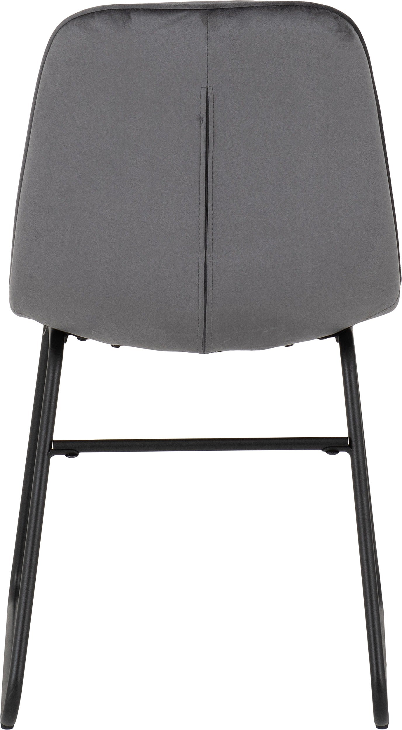Athens Rect & Lukas Dining Set (X4 Chairs) - Medium Oak Effect/Grey Velvet