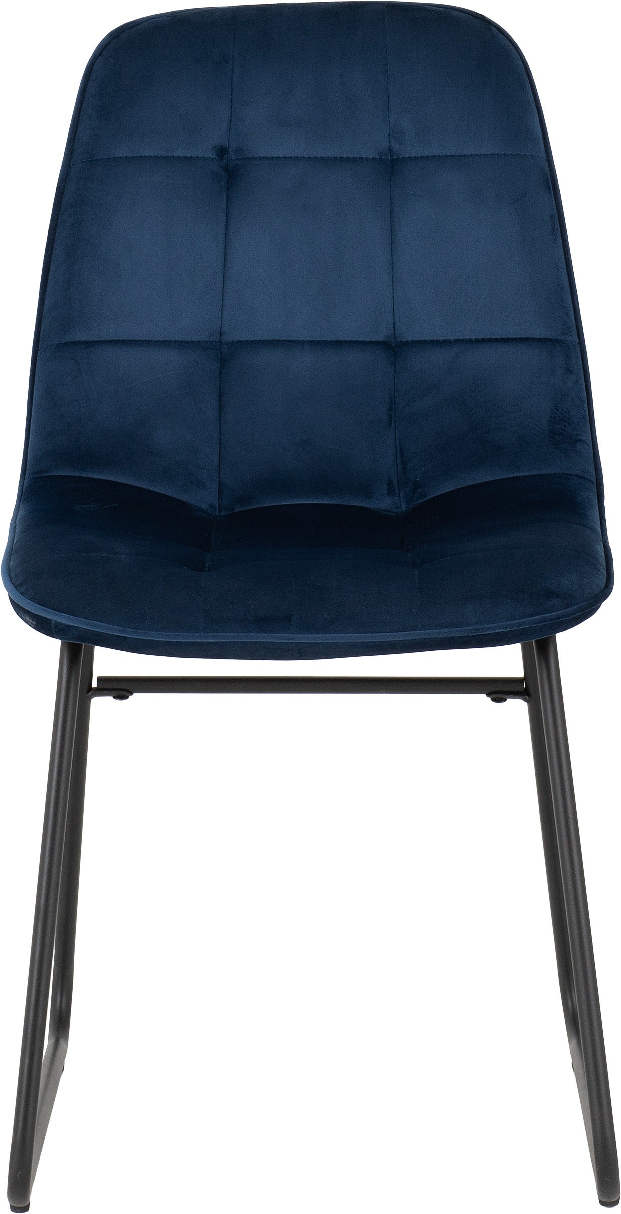 Lukas Dining Chair (X2 Per Box) - Sapphire Blue Velvet