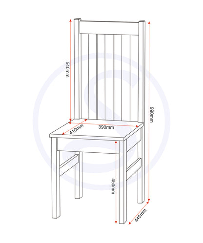 Ludlow 1+6 Dining Set - White/Oak Effect