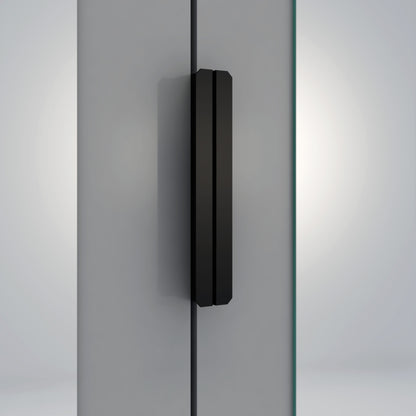 Madrid 4 Door 2 Drawer Wardrobe - Grey/White Gloss