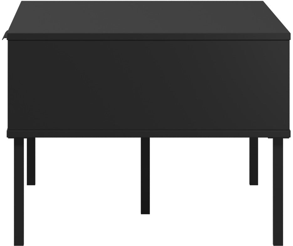 Madrid Coffee Table - Black/Acacia Effect