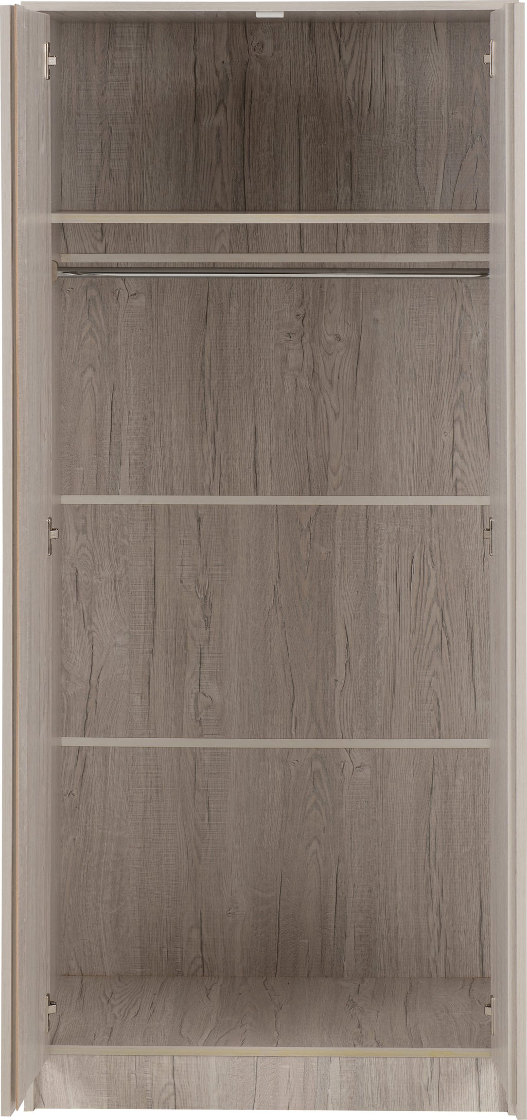 Malvern 2 Door Wardrobe - Urban Snow