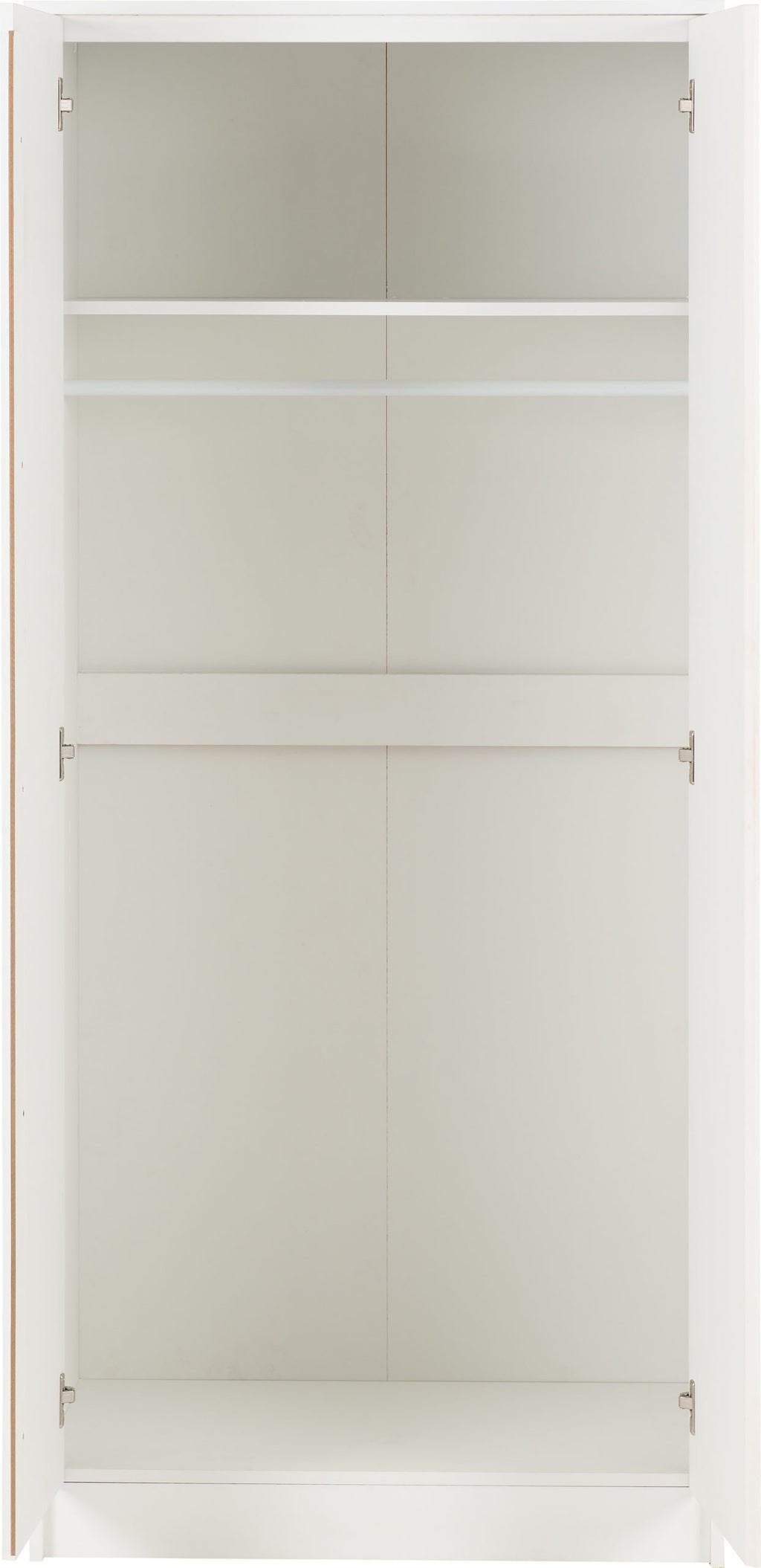 Malvern 2 Door Wardrobe - White