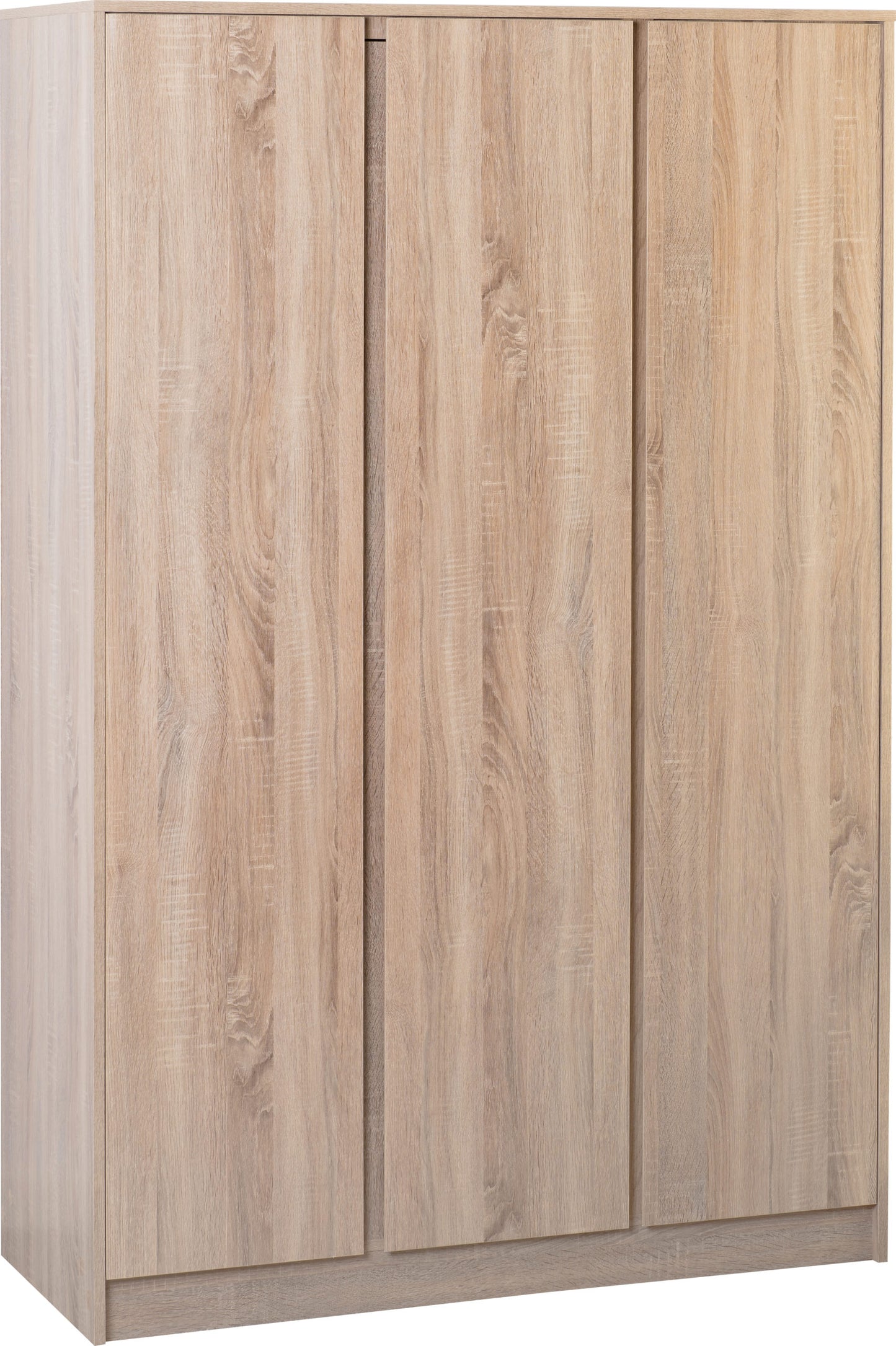 Malvern 3 Door Wardrobe Bedroom Set - Sonoma Oak Effect