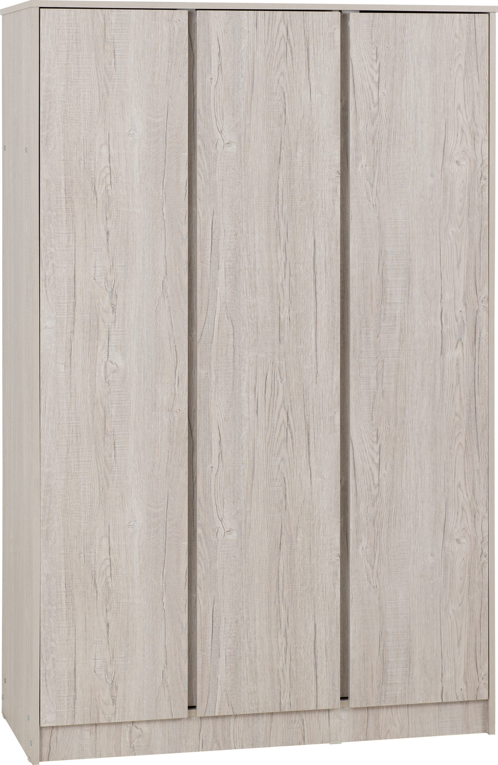 Malvern 3 Door Wardrobe - Urban Snow