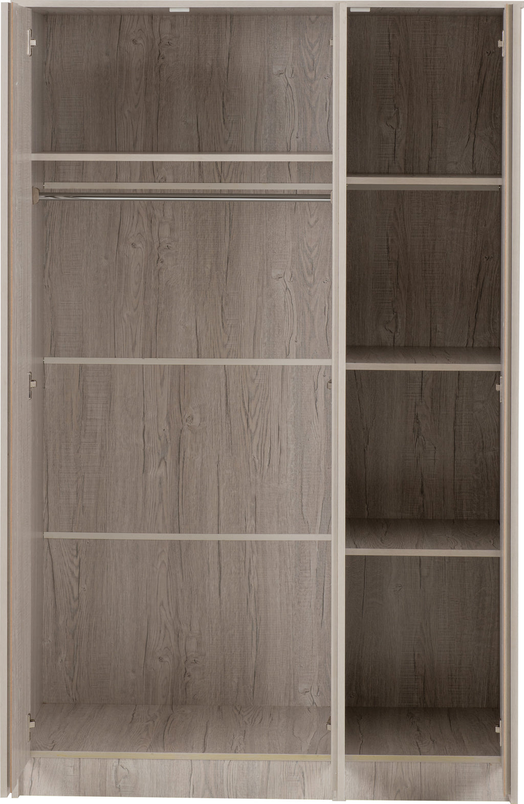 Malvern 3 Door Wardrobe - Urban Snow