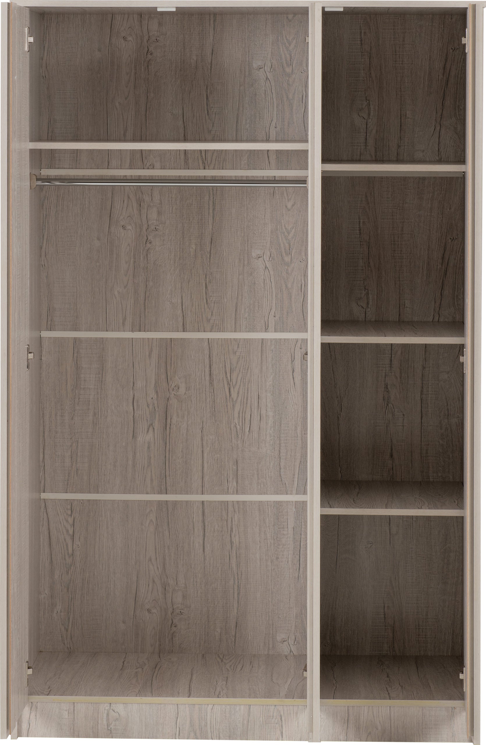 Malvern 3 Door Wardrobe - Urban Snow
