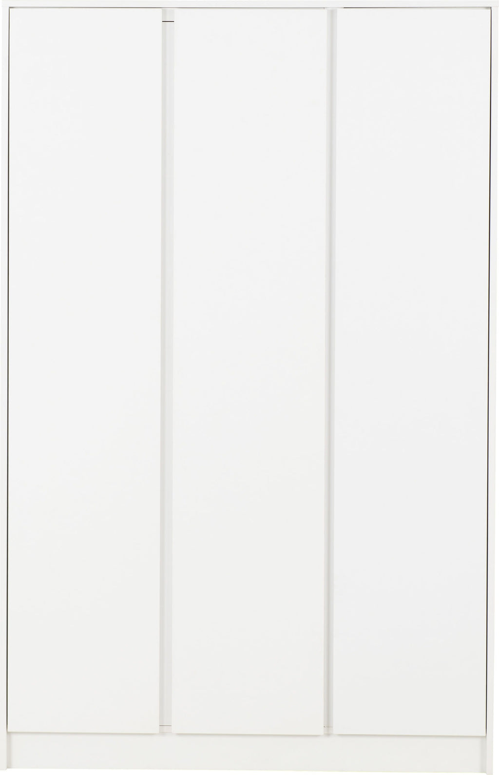 Malvern 3 Door Wardrobe - White