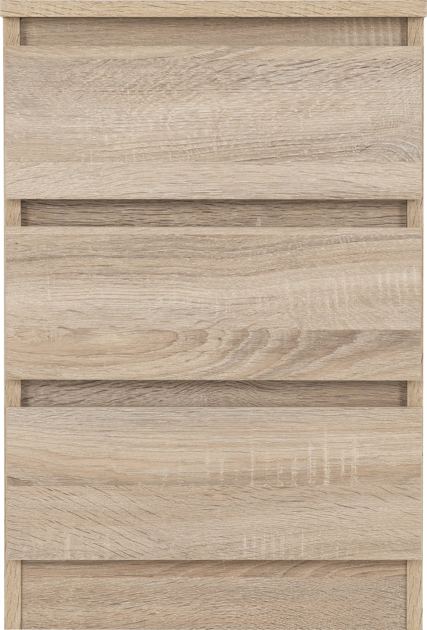 Malvern 3 Drawer Bedside X2 - Sonoma Oak Effect