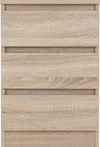 Malvern 3 Drawer Bedside X2 - Sonoma Oak Effect