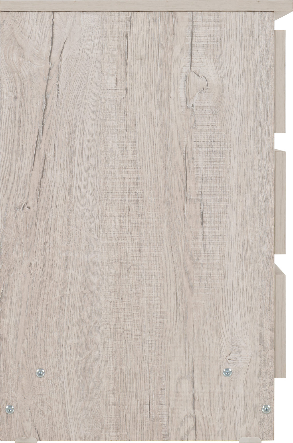 Malvern 3 Drawer Bedside - Urban Snow