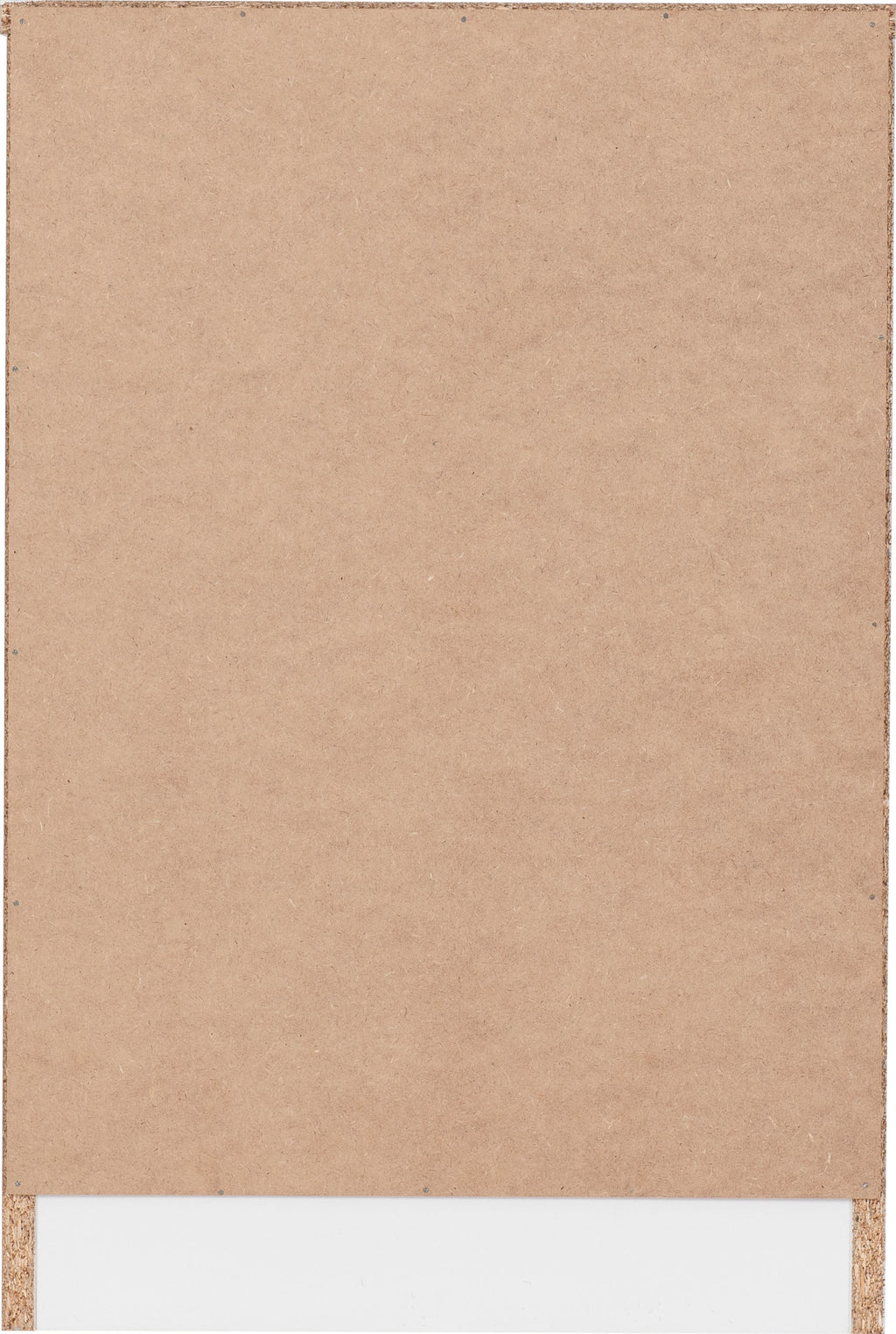 Malvern 3 Drawer Bedside - White