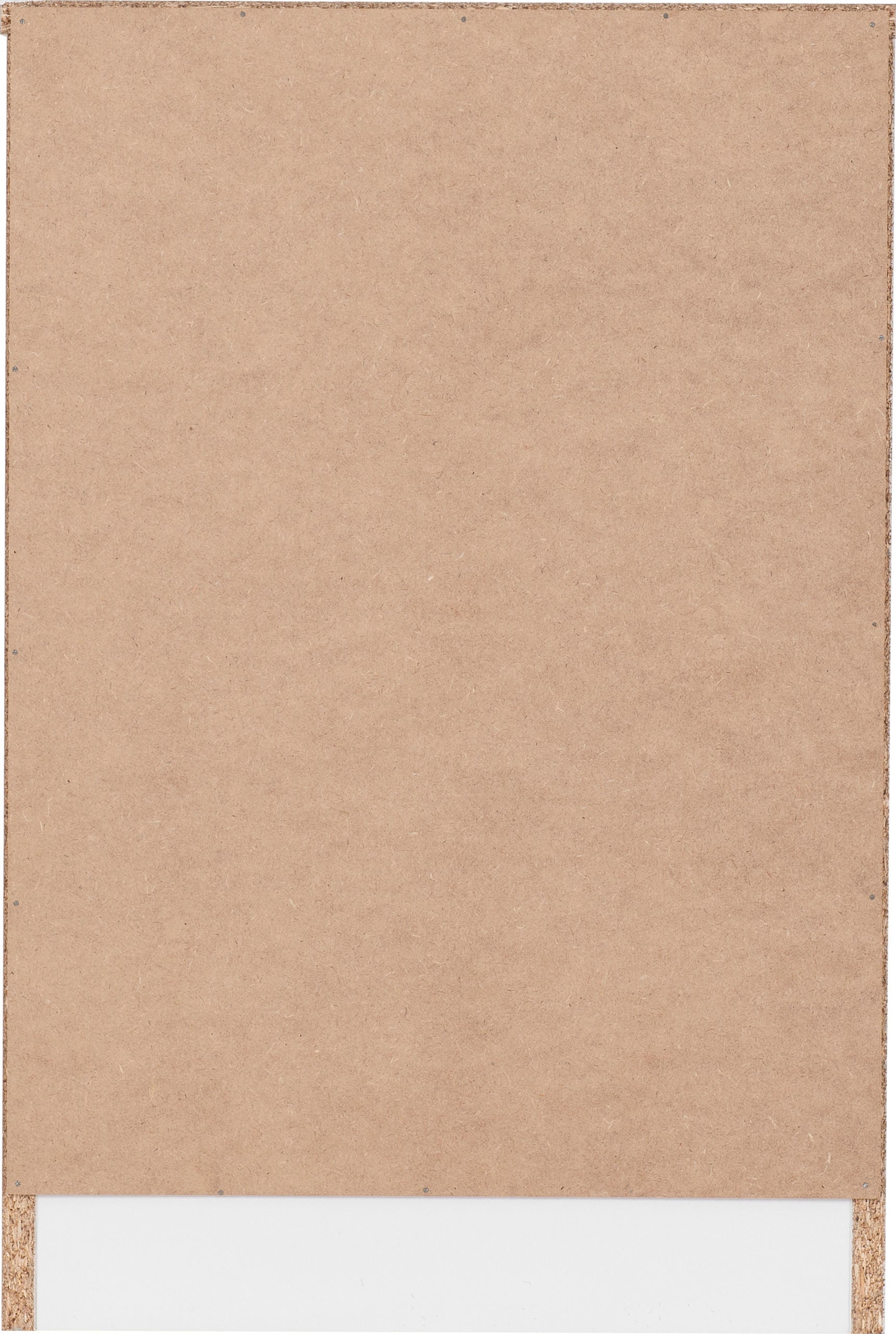 Malvern 3 Drawer Bedside - White