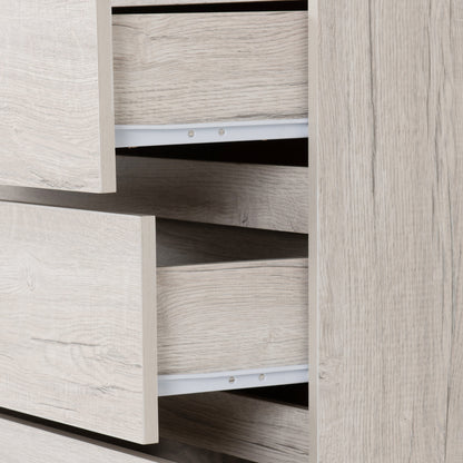 Malvern 3+2 Drawer Chest - Urban Snow