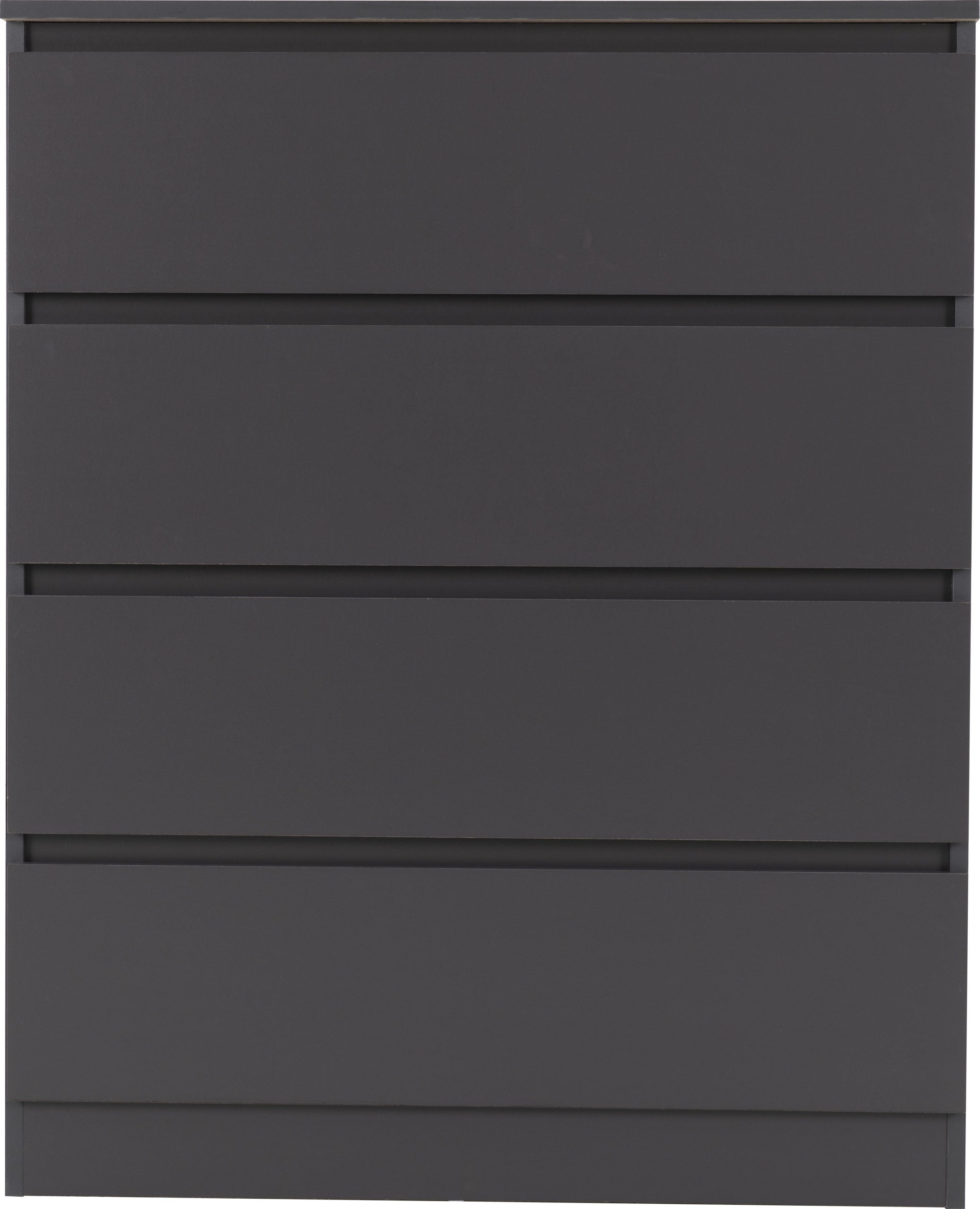 Malvern 4 Drawer Chest - Grey