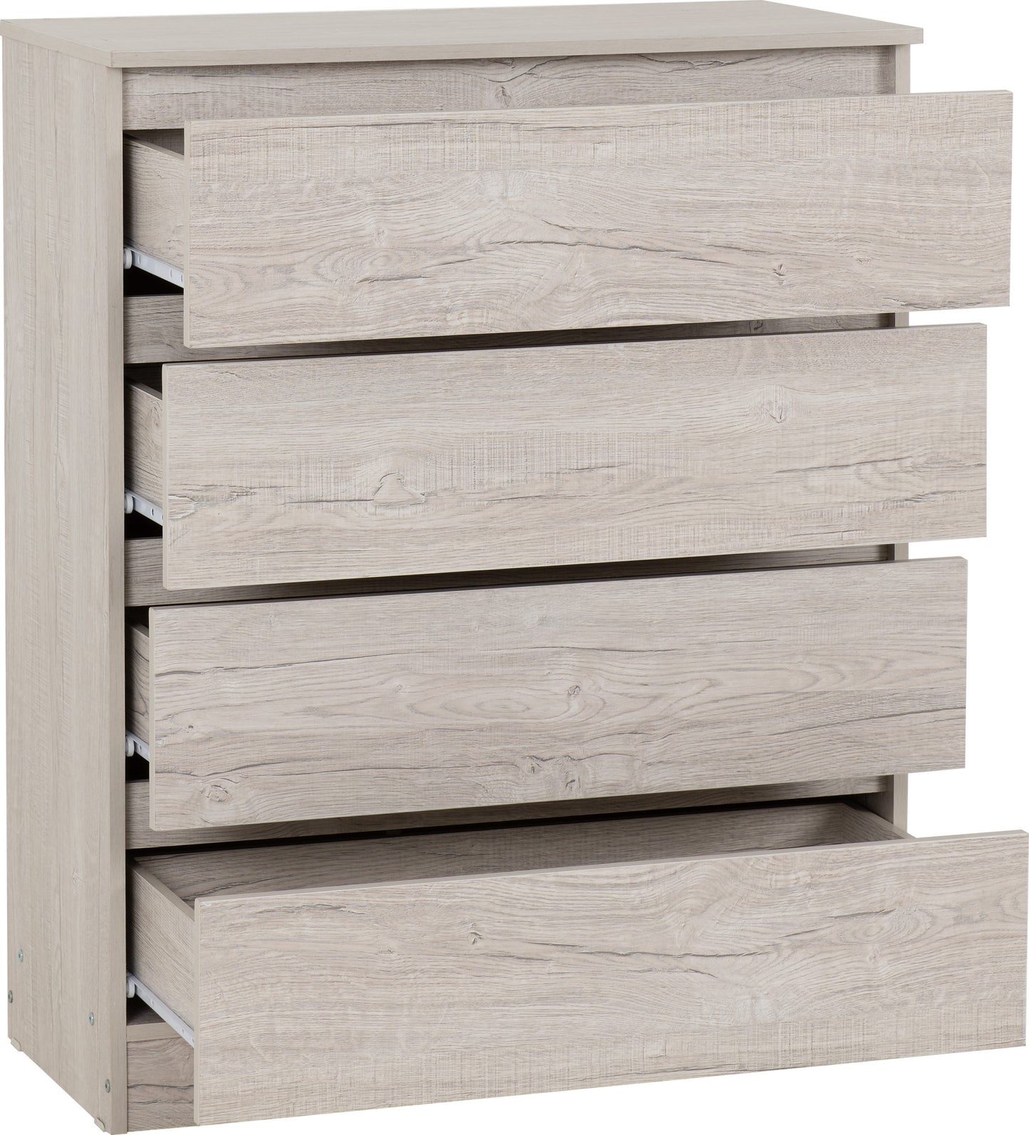 Malvern 3 Door Wardrobe Bedroom Set - Urban Snow