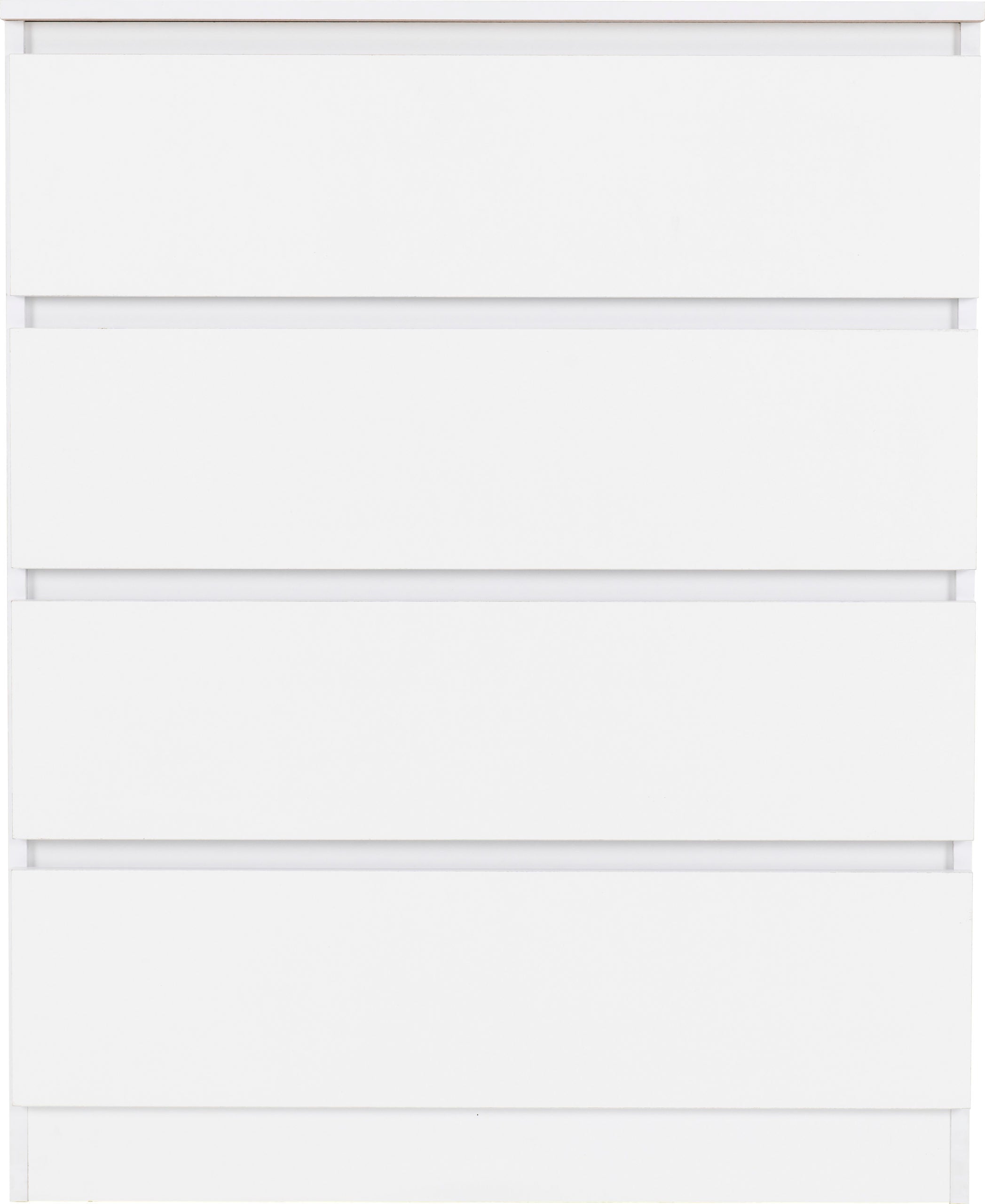 Malvern 4 Drawer Chest - White