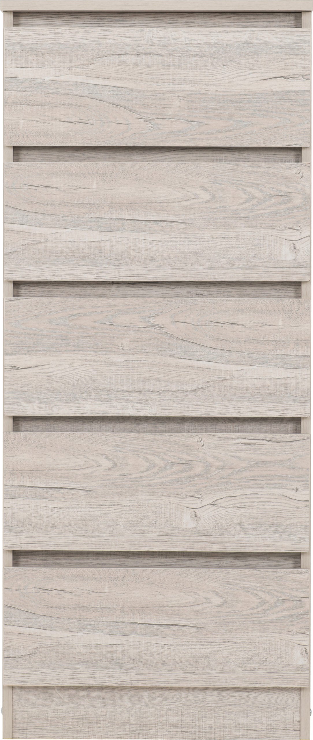 Malvern 5 Drawer Narrow Chest - Urban Snow