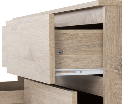 Malvern 6 Drawer Chest - Sonoma Oak Effect