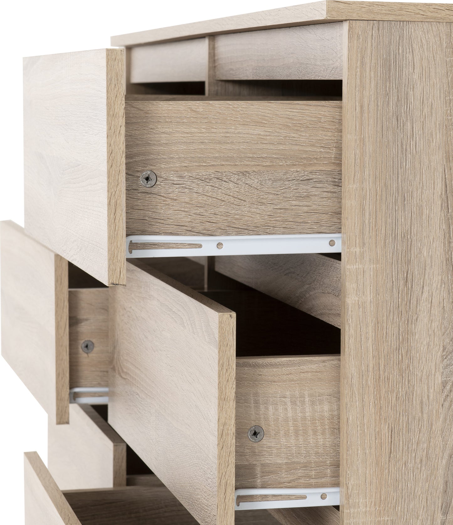 Malvern 8 Drawer Chest - Sonoma Oak Effect