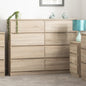 Malvern 8 Drawer Chest - Sonoma Oak Effect