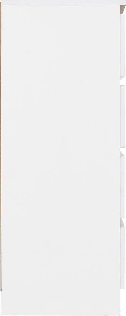 Malvern 8 Drawer Chest - White