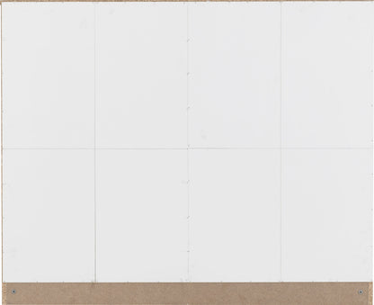 Malvern 8 Drawer Chest - White