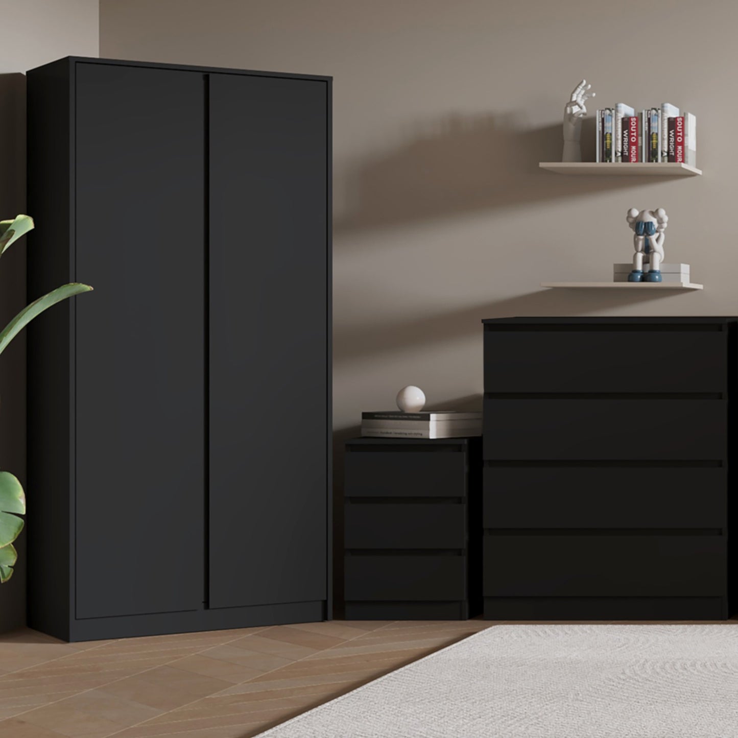 Malvern Trio Set - Black