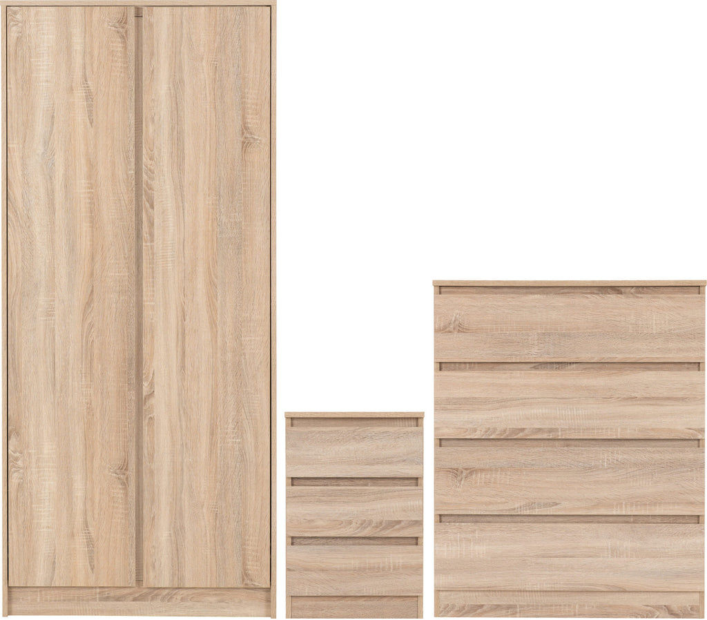 Malvern Trio Set - Sonoma Oak Effect