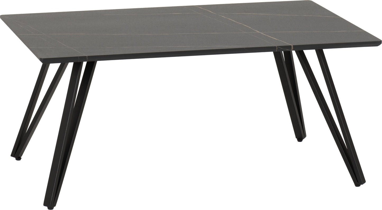 Marlow Coffee Table - Black Marble Effect
