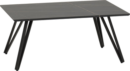 Marlow Coffee Table - Black Marble Effect