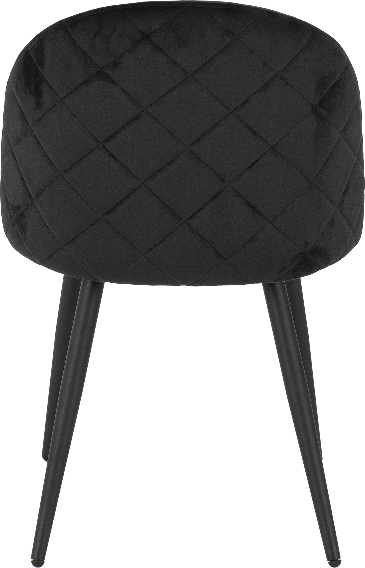 Marlow Dining Chair (X4 Per Box) - Black Velvet