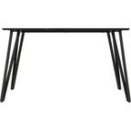 Marlow Dining Table - Black Marble Effect